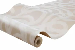 Sale Boråstapeter Tapet Curve Beige 4734