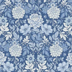 Online Boråstapeter Tapet Dahlia Garden Blue 6141