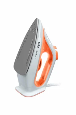 Outlet Braun Dampstrygejern SI1009OR Texstyle 1 Energy Saving Auto Off No color