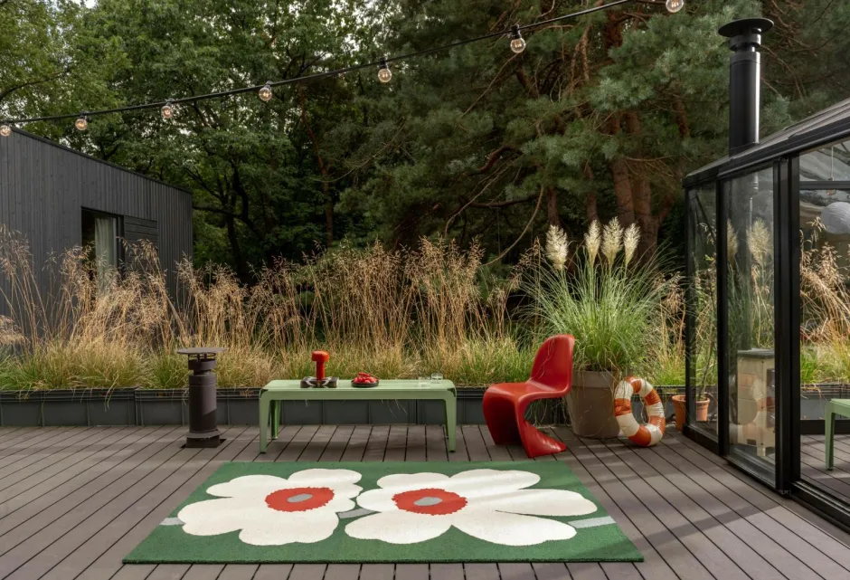 Outlet Brink & Campman Udendørs tæppe Unikko 60Th Anniversary Multi