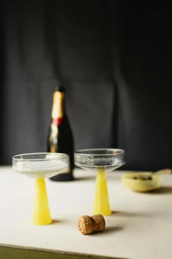 Sale Brut Homeware Coupe Claude 2-pack Yellow