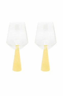 Sale Brut Homeware Vinglas Claude 2-pak Gul