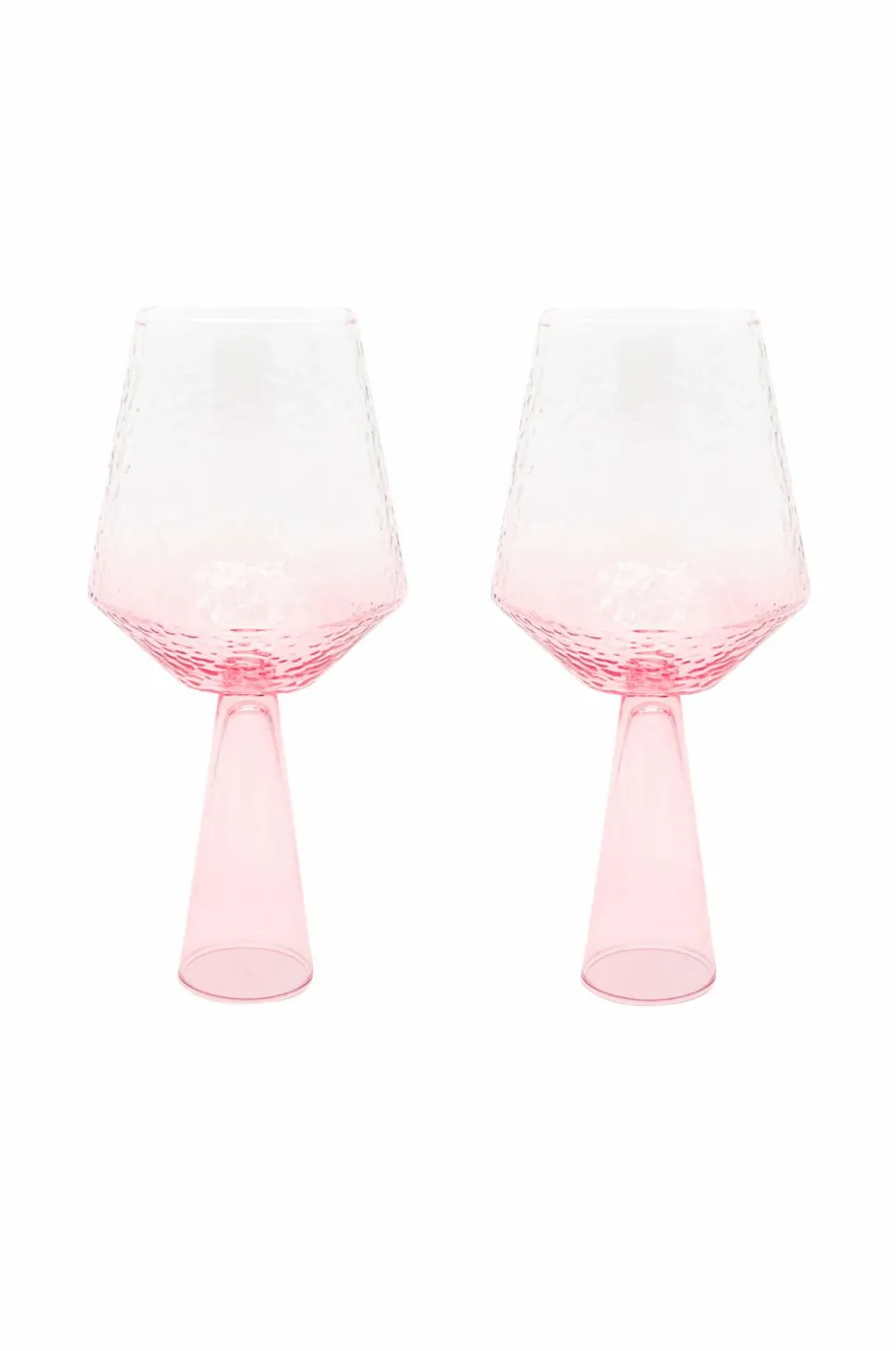 Outlet Brut Homeware Vinglas Claude 2-pak Lyserød