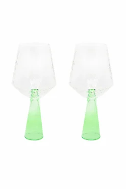 Outlet Brut Homeware Vinglas Claude 2-pak Lyserød