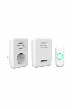 Byron Trådløs dørklokke Plug-in og bærbar No color