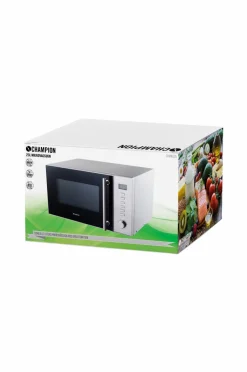 Champion Nordic Mikrobølgeovn 23 liter 900W, Rustfri