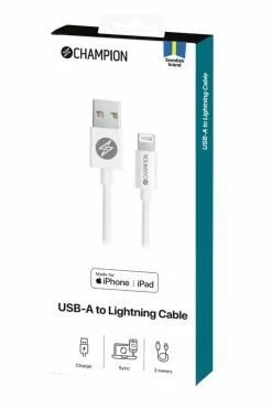 Outlet Champion Nordic USB kabel Usb-A 3 m No color