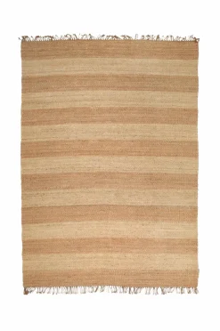 Sale Classic Collection Jute-tæppe Stripes Naturligt Jute