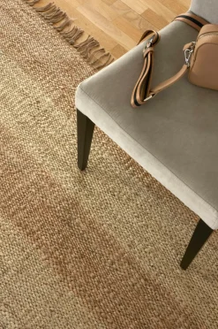 Sale Classic Collection Jute-tæppe Stripes Naturligt Jute