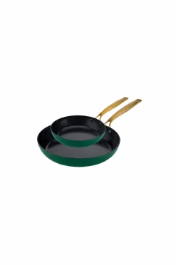 Best Combekk Stegepande 2 stk. sæt 20 og 28 cm Green