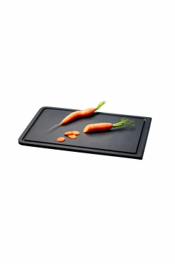 Online Continenta Skærebræt Duracore med sliske 38,5x27 cm Svart
