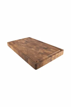 Sale Culimat Skärbräda Ek Stavlimmad med Ränna 50 x 30 x 4 cm Træ
