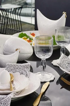Outlet Cult Design Skål Orient Gömma Hvid