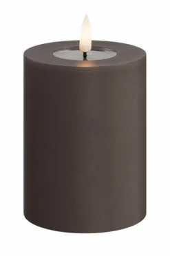 Best DeluxeHomeart LED-søjlelys 7,5x10 cm Mocca