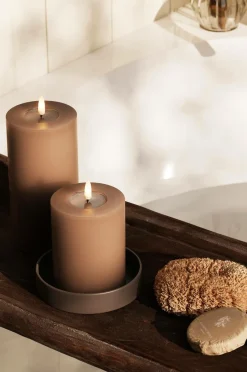 Best DeluxeHomeart LED-søjlelys 7,5x10 cm Mocca