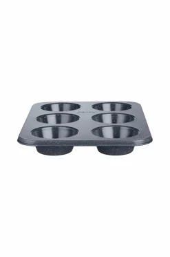 Outlet Denby Muffinsform Quantanium Finish 6 cup Grå