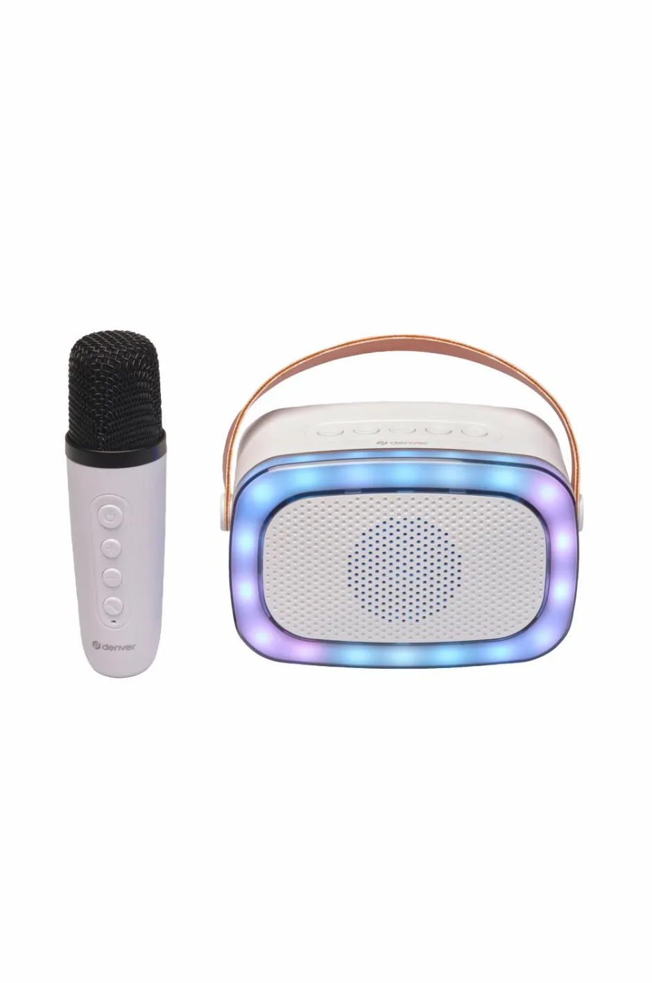 Denver Bluetooth-højttalere BTM-610 med mikrofon og karaokefunktion No color