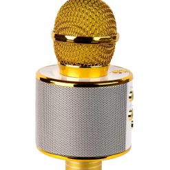 Clearance Denver Bluetooth-karaokemikrofon med indbygget højttaler Guld No color
