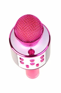 Outlet Denver Bluetooth-karaokemikrofon med indbygget højttaler Pink No color