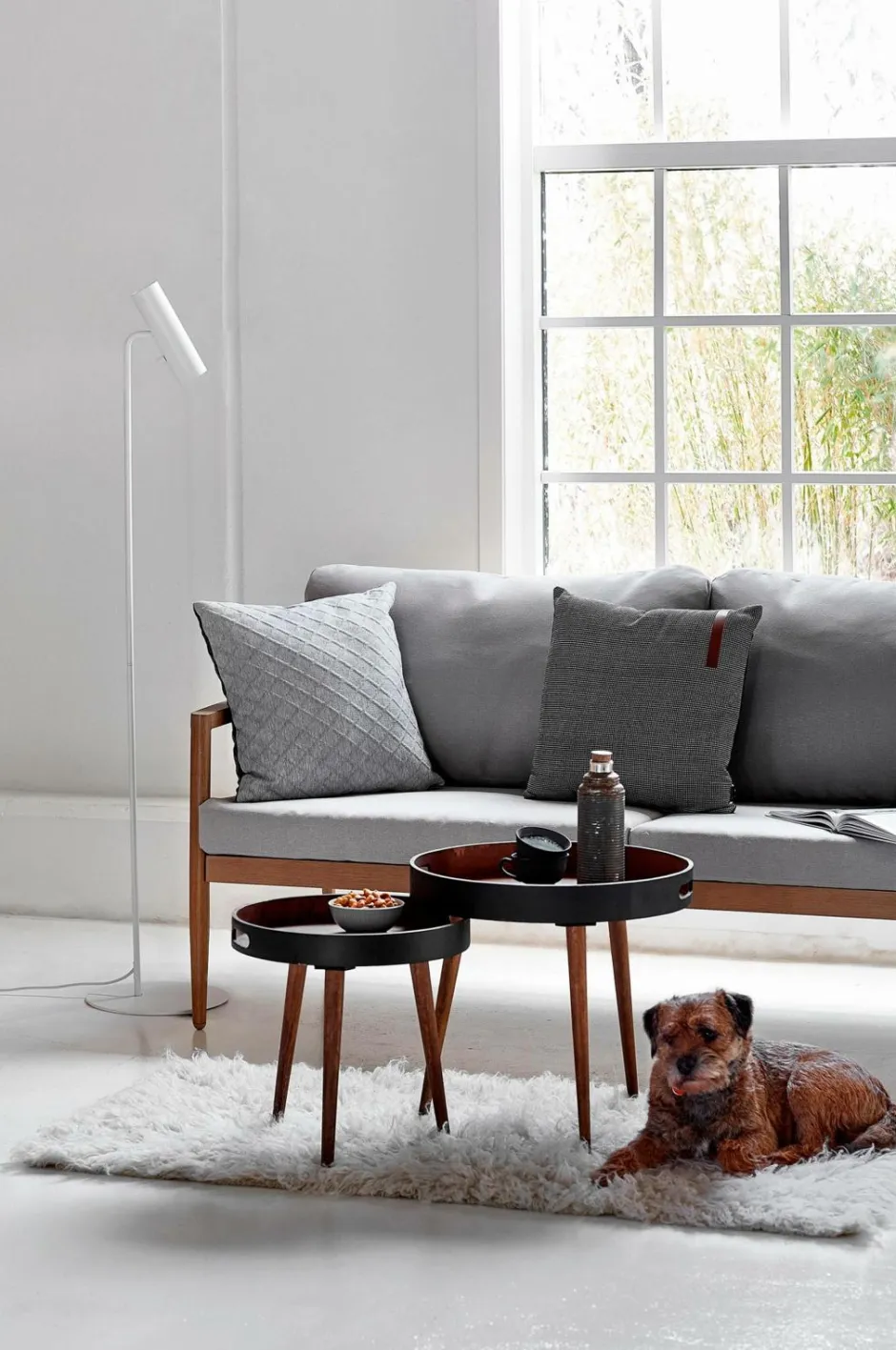 Best Design For The People Gulvlampe Mib 6 Hvid