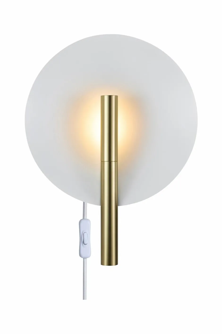 Best Design For The People Væglampe Furiko Messing/hvid