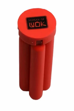 Hot Dexam Bordskåner Silicone School Of Wok - Sammenklappelig Rød