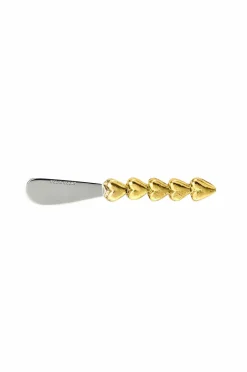 Best Doing Goods Holly Heart smørkniv Skinnende guld