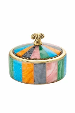 Clearance Doing Goods Piper Circus Box Medium Skinnende guld
