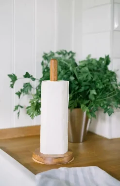 Clearance Dorre Køkkenrulleholder Paula Akacietræ