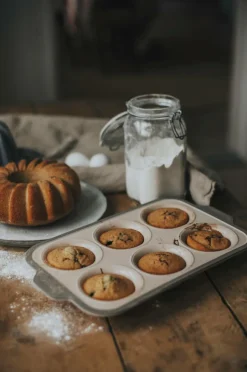 Hot Dorre Muffinspande 12 kopper Cookie Grå