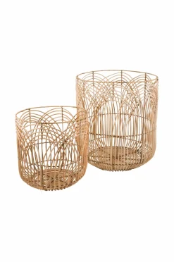 Clearance Eightmood Kurv, Bilbao, sæt med 2 Beige