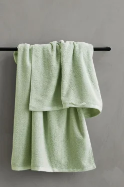 Outlet Ellos Home Badehåndklæde Elise 70x140 cm Mintgrøn
