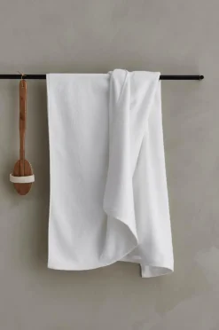 Best Ellos Home Badehåndklæde Elise 70x140 cm Hvid
