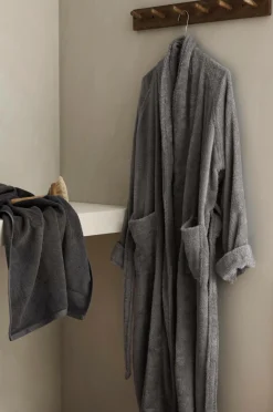 Outlet Ellos Home Badekåbe til voksne Mørkegrå