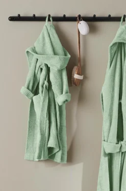 New Ellos Home Badekåbe til børn Mintgrøn
