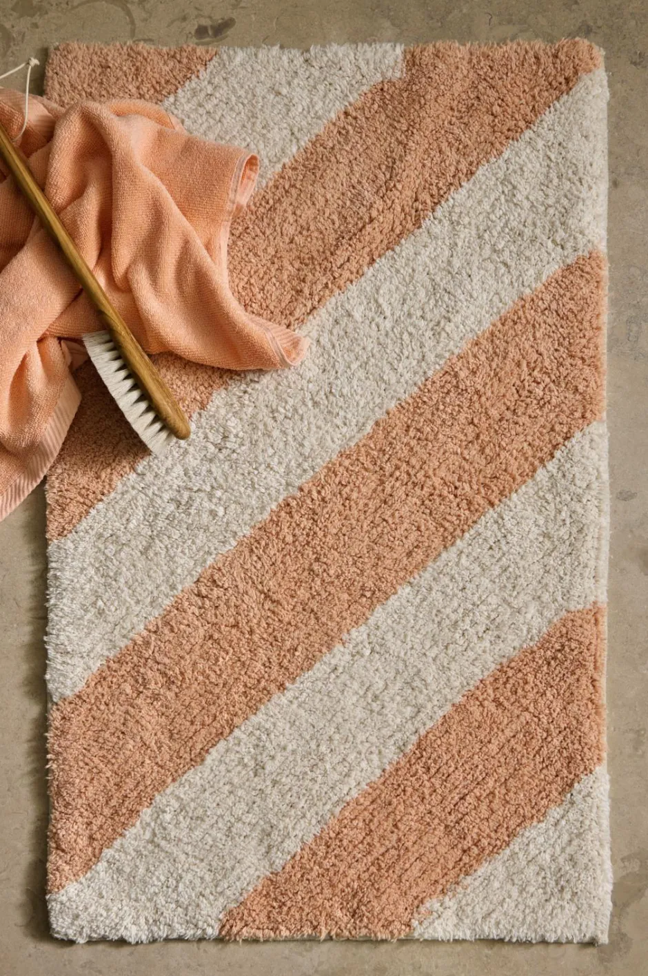 Clearance Ellos Home Bademåtte Emmie Abrikos