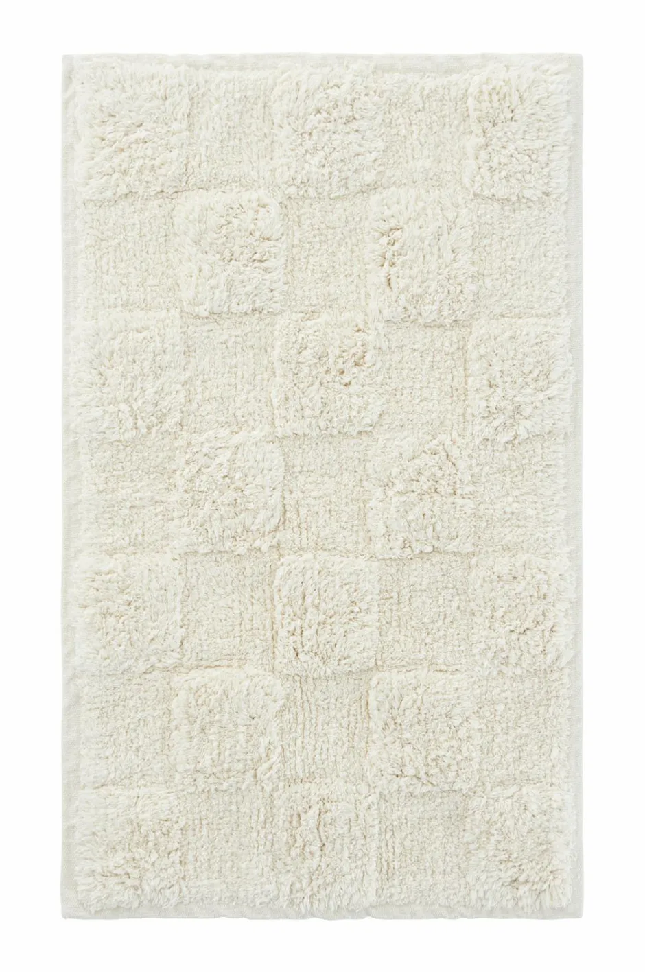 Clearance Ellos Home Bademåtte Saga Check Hvid