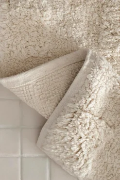 Clearance Ellos Home Bademåtte Saga Check Hvid
