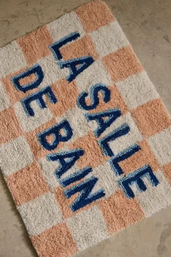Discount Ellos Home Bademåtte Bathmat Paris Aprikos
