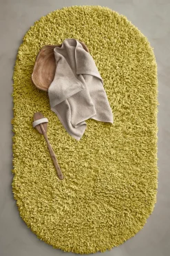 Clearance Ellos Home Badeværelsesmåtte Chenille Ananas gul