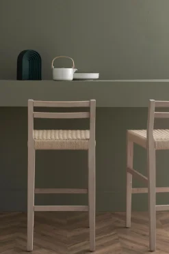 Clearance Ellos Home Barstol Dagny 67 cm Hvidbejdset