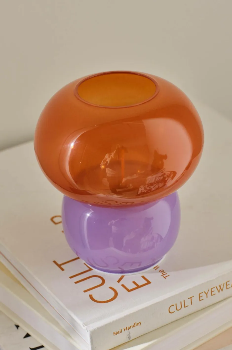 Best Ellos Home Batteridrevet bordlampe Berry Brun/lilla