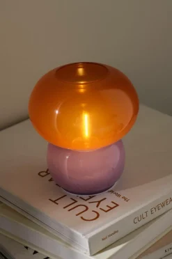 Best Ellos Home Batteridrevet bordlampe Berry Brun/lilla