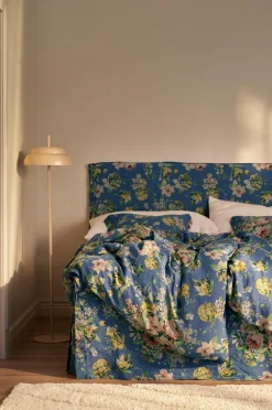 Outlet Ellos Home Betræk til hovedgærde Candice Rose Headboardcover Himmelblå