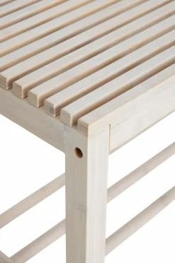 Best Ellos Home Bænk / skohylde Stripe Mat sand mat sand