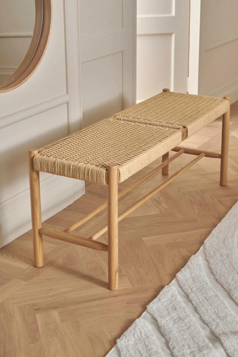 Clearance Ellos Home Bænk Ellan 110x35 cm Natur