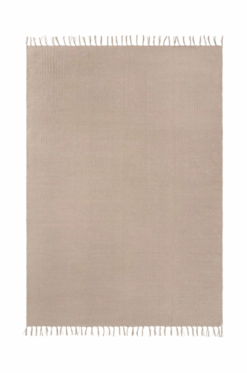 Best Ellos Home Bomuldstæppe Flora Beige