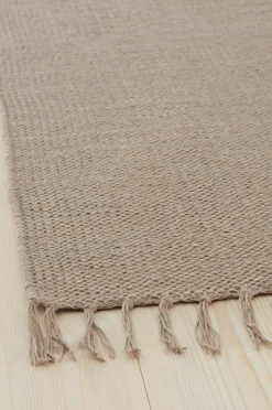 Best Ellos Home Bomuldstæppe Flora Beige