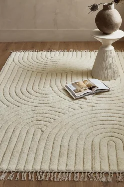 Clearance Ellos Home Bomuldstæppe Sassari Offwhite