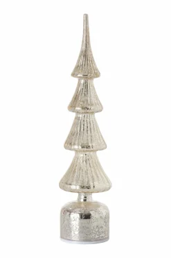 Outlet Ellos Home Bordjuletræ Decoration Christmas Tree Led Sølvfarvet
